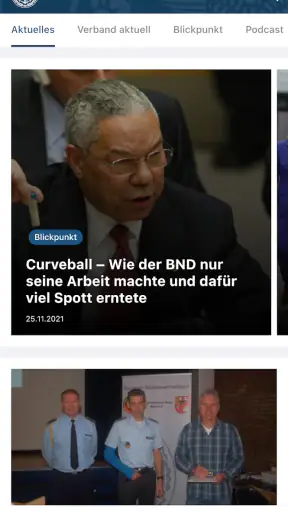 DBwV App screenshot
