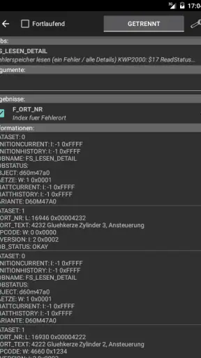 Deep OBD screenshot