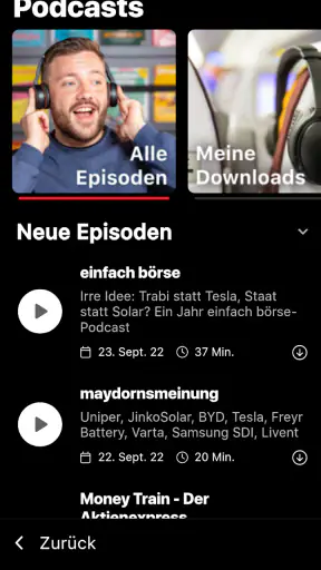 DER AKTIONÄR screenshot