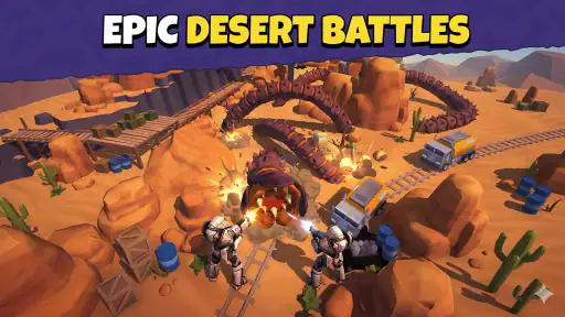 Desert Worm Idle RPG screenshot