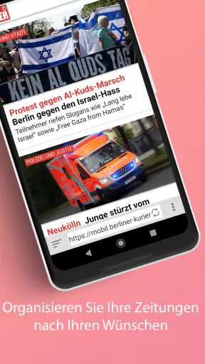 Deutsche Zeitungen screenshot
