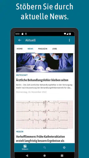 Deutsches Ärzteblatt screenshot