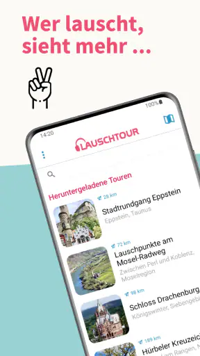 Die Lauschtour-App screenshot