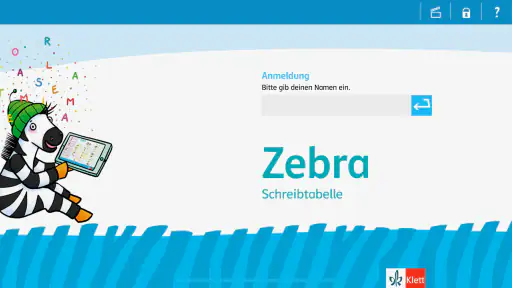 Die Zebra Schreibtabelle screenshot