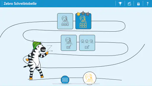 Die Zebra Schreibtabelle screenshot