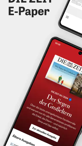 DIE ZEIT E-Paper App screenshot