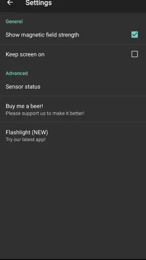 Digitaler Kompass screenshot