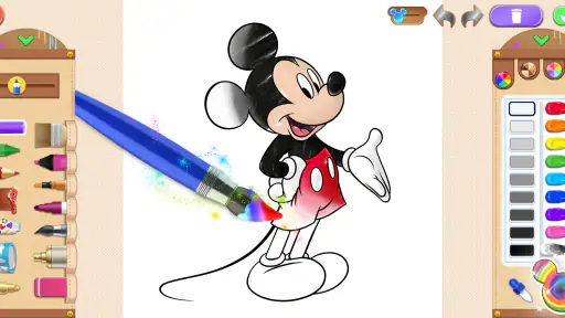 Disney Färbung Welt screenshot