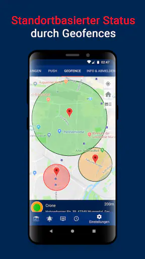DIVERA 24/7 Verfügbarkeit screenshot