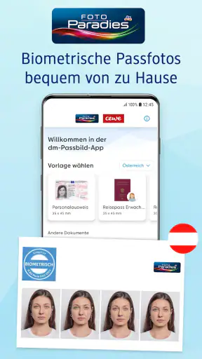 dm-Passbild-App screenshot