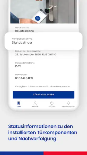 dormakaba evolo smart screenshot