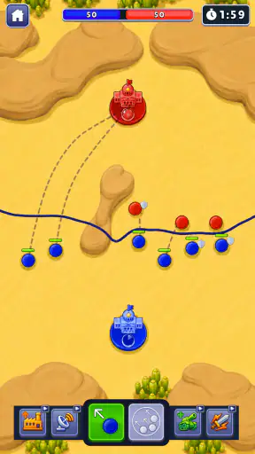 Dots Commander: RTS War screenshot