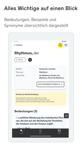 Duden screenshot