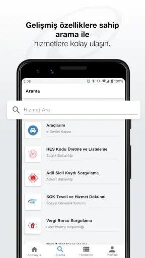 e-Devlet Kapısı screenshot