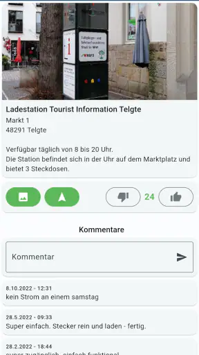 E-Station: Ebike Ladestationen screenshot
