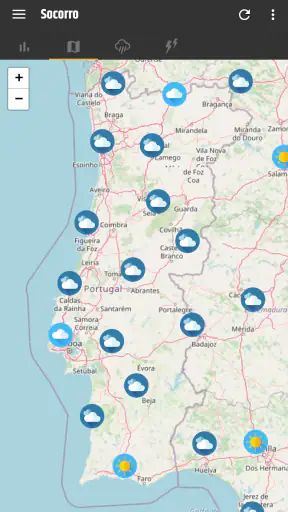 Einfaches Wetter und Uhr screenshot