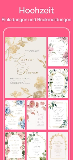 Einladungen Erstellen screenshot