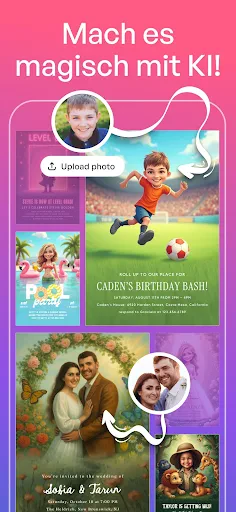 Einladungen Erstellen screenshot