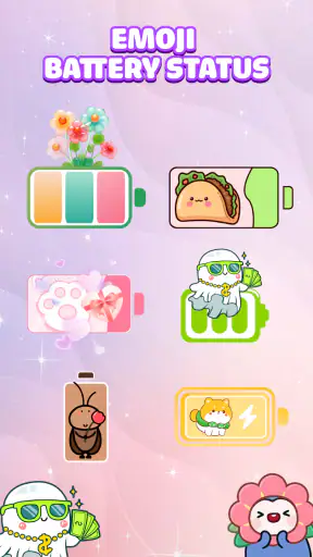 Emoji Batterie - Statusleiste screenshot