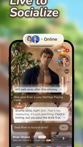 Enjoy - AI Town screenshot