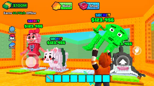 Enter & Catch Brainzot Heads screenshot