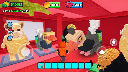 Enter & Catch Brainzot Heads screenshot