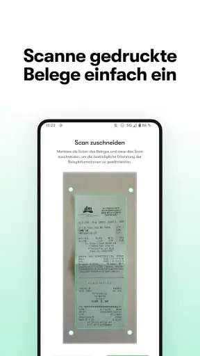 epap Kassenbon & Haushaltsbuch screenshot