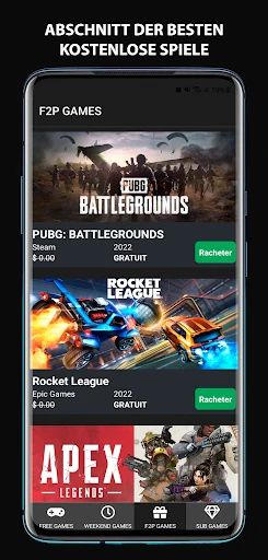 Epic Freebie Games Radar screenshot