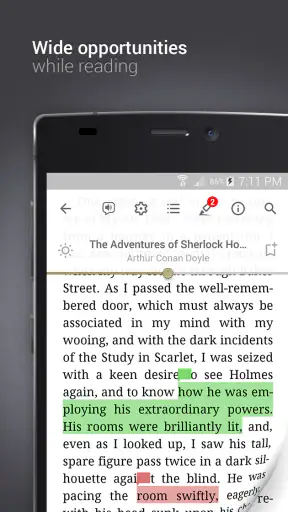 eReader Prestigio: Leser screenshot