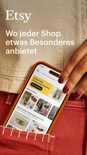 Etsy: Wohnen & Mode kaufen screenshot