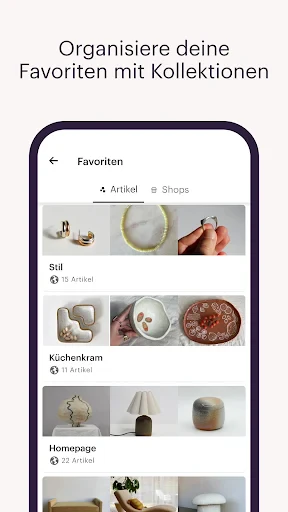 Etsy: Wohnen & Mode kaufen screenshot