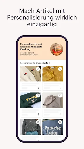 Etsy: Wohnen & Mode kaufen screenshot