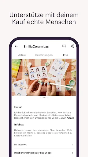 Etsy: Wohnen & Mode kaufen screenshot