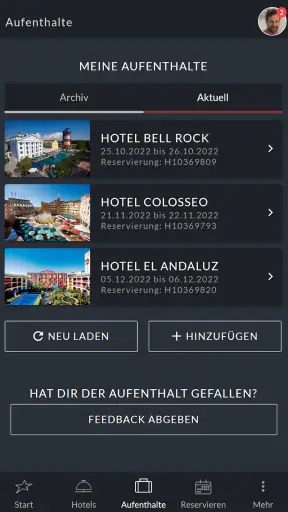 Europa-Park Hotels screenshot