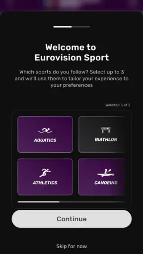 Eurovision Sport screenshot