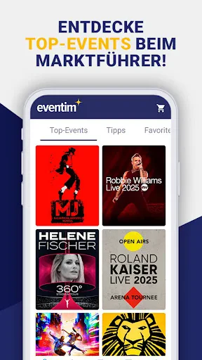 EVENTIM DE: Tickets für Events screenshot