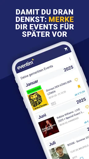 EVENTIM DE: Tickets für Events screenshot