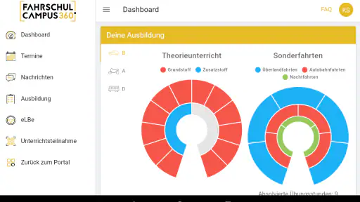 Fahrschul-Campus screenshot