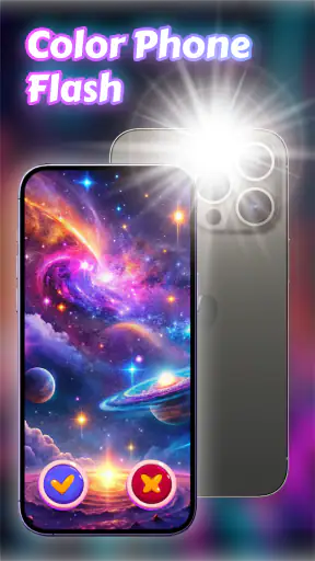 Farbphone: Rufbildschirm Thema screenshot