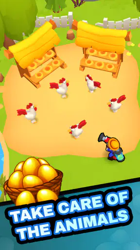 Farm Rush: Bauernhof-Tycoon screenshot