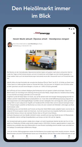 FastEnergy Heizöl screenshot