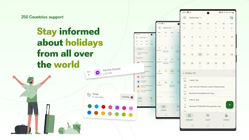 Feiertagskalender screenshot