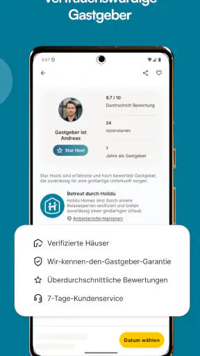 ferienwohnungen.de: Suchportal screenshot