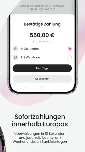 Finom • Geschäftskonto screenshot