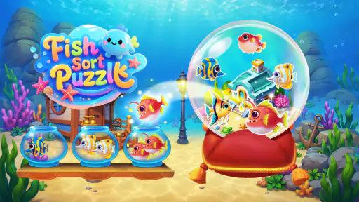Fish Sort Puzzle: Match Game screenshot