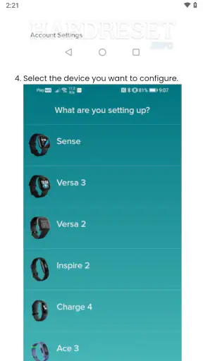 Fitbit Versa 2 App Guide screenshot