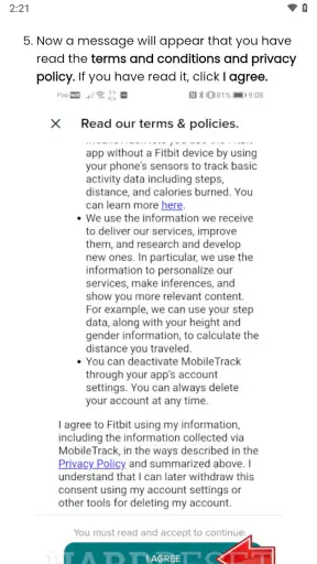 Fitbit Versa 2 App Guide screenshot