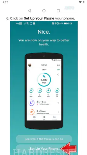 Fitbit Versa 2 App Guide screenshot