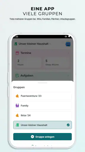 FlatUp! WG & Haushalt App screenshot