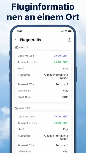 Flightsky: 3D Flugradar screenshot